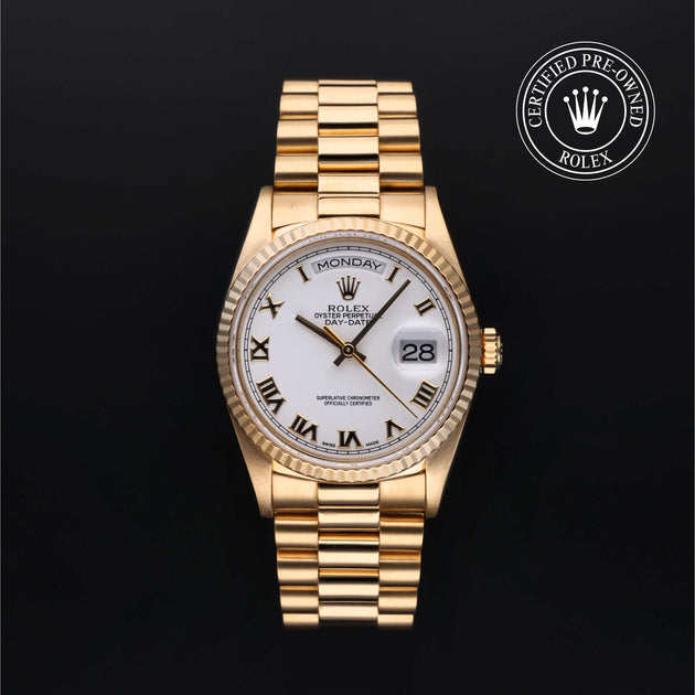 1998, 36mm, Yellow Gold


