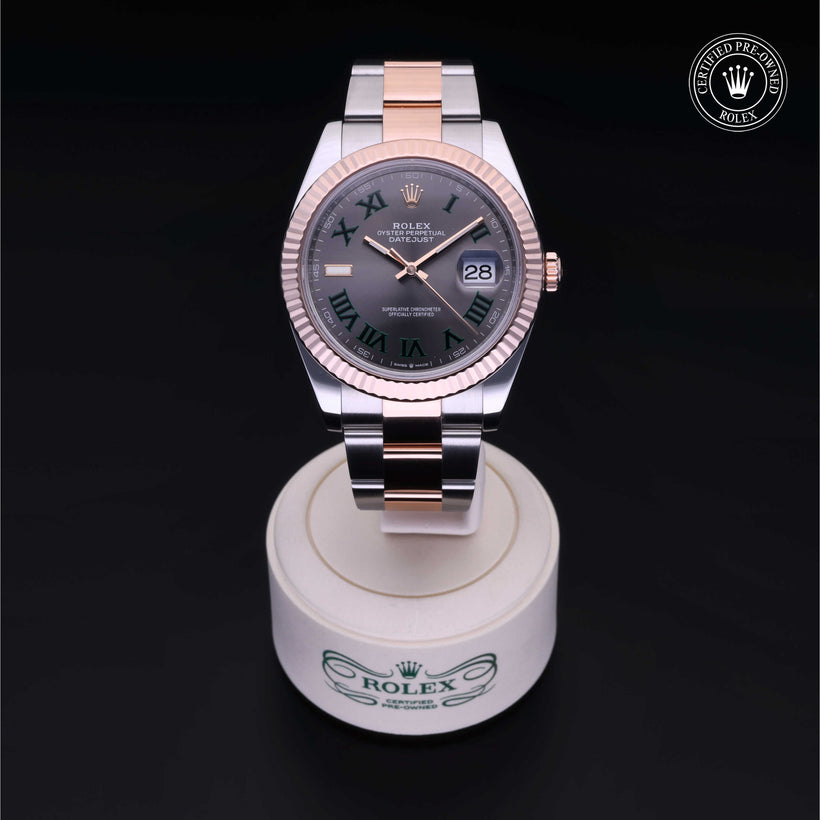 2021, 41mm, Oystersteel/Everose Gold


