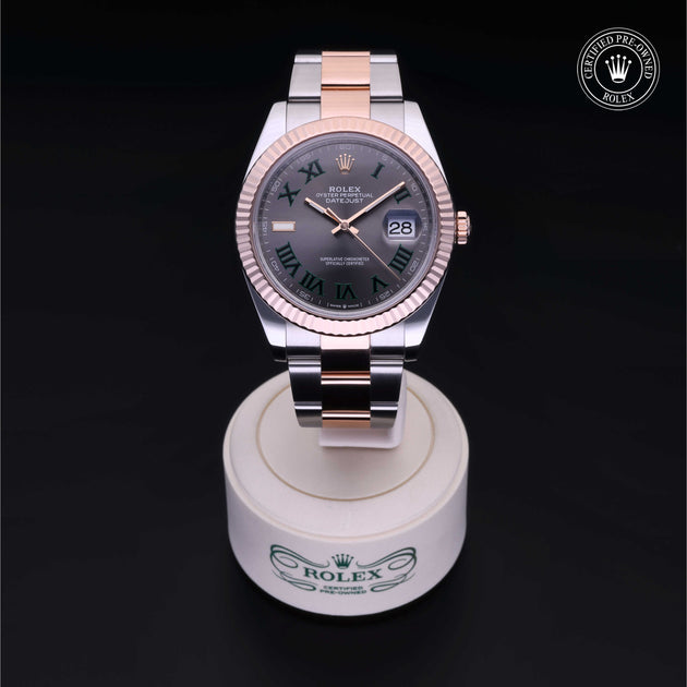 2021, 41mm, Oystersteel/Everose Gold


