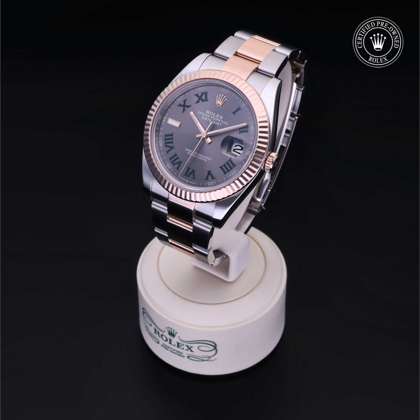 2021, 41mm, Oystersteel/Everose Gold


