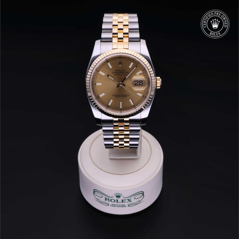 2016, 36mm, Oystersteel/Yellow Gold


