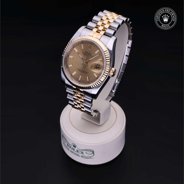 2016, 36mm, Oystersteel/Yellow Gold


