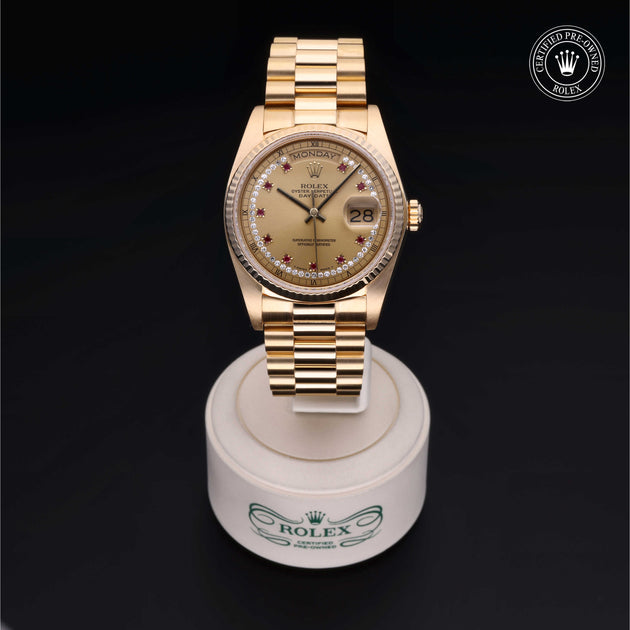 1984, 36mm, Yellow Gold


