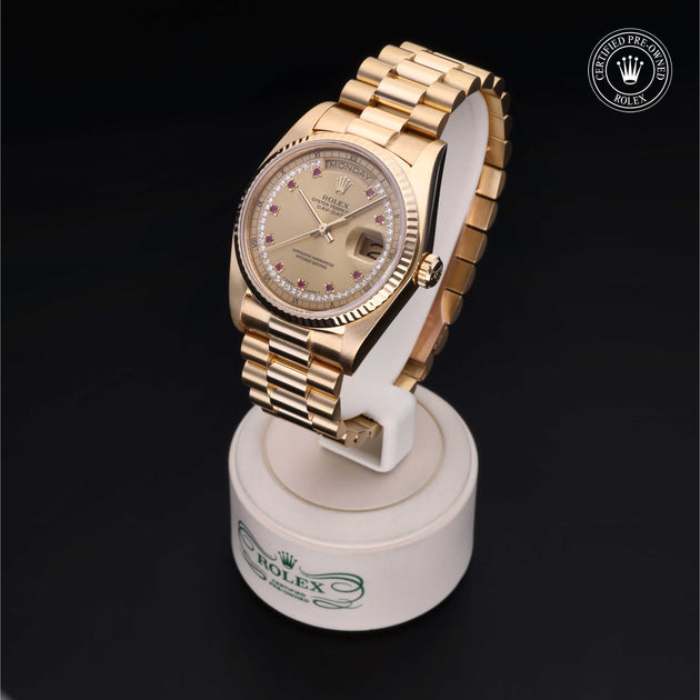 1984, 36mm, Yellow Gold



