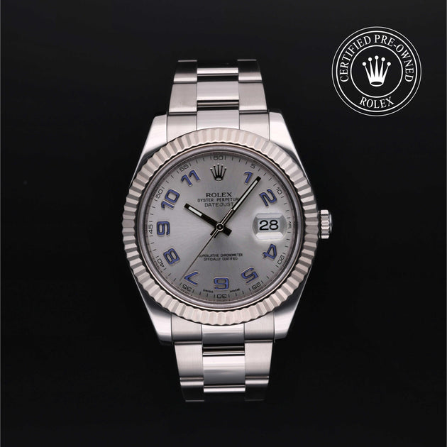 2011, 41 mm, Oystersteel/White Gold


