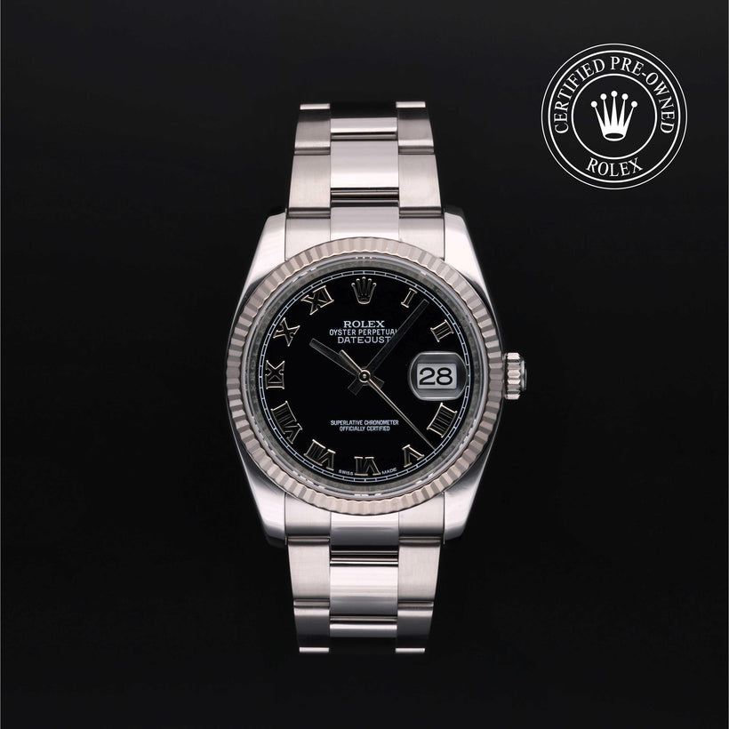 2016, 36mm, Oystersteel/White Gold


