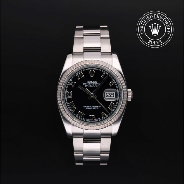 2016, 36mm, Oystersteel/White Gold


