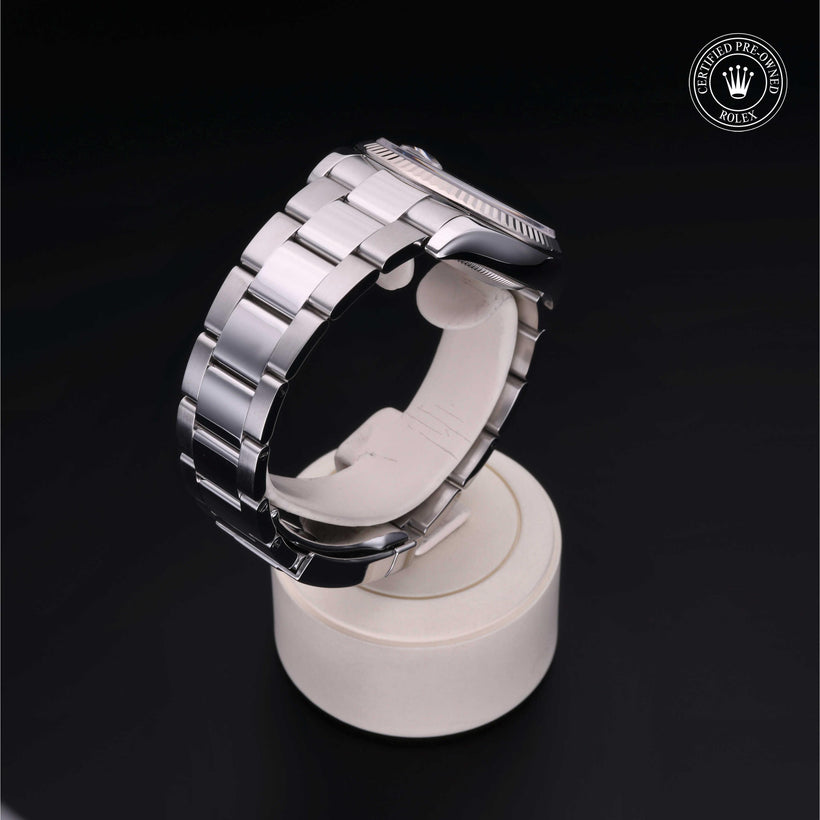 2016, 36mm, Oystersteel/White Gold


