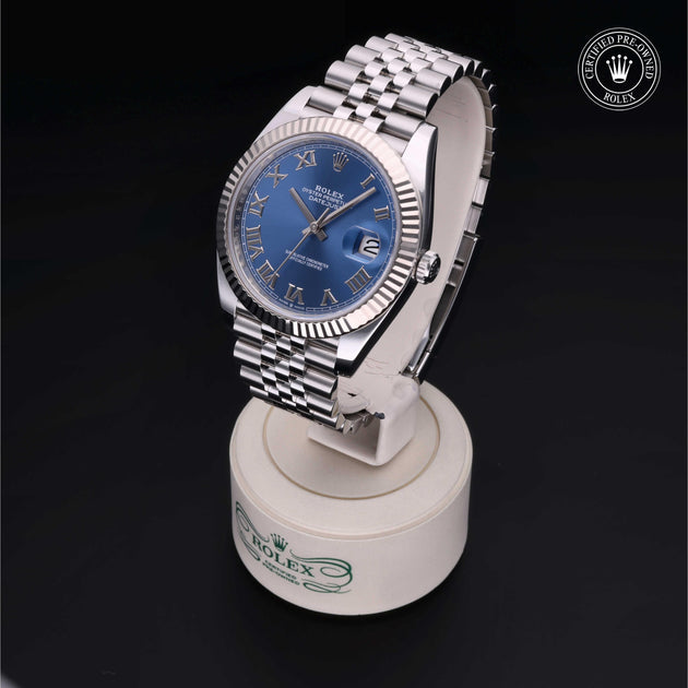 2020, 41mm, Oystersteel/White Gold



