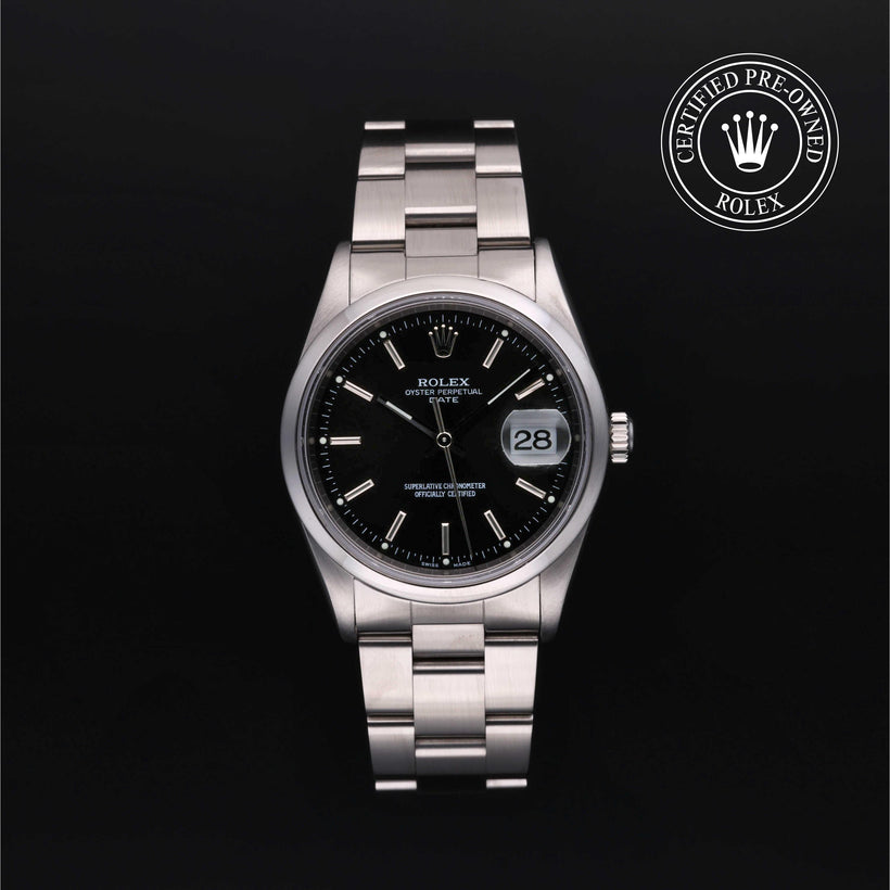 1998, 34 mm, Oystersteel


