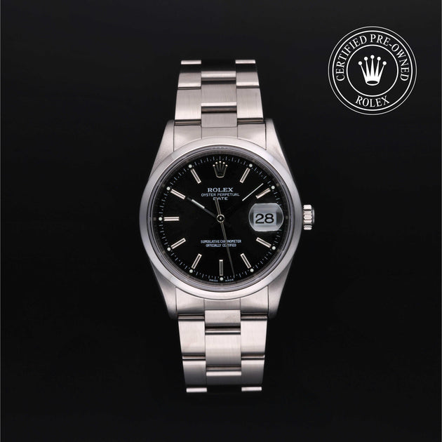 1998, 34 mm, Oystersteel


