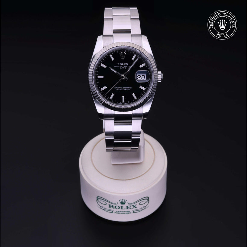 2017, 34 mm, Oystersteel/White Gold


