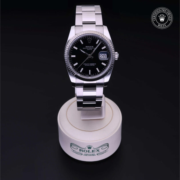 2017, 34 mm, Oystersteel/White Gold


