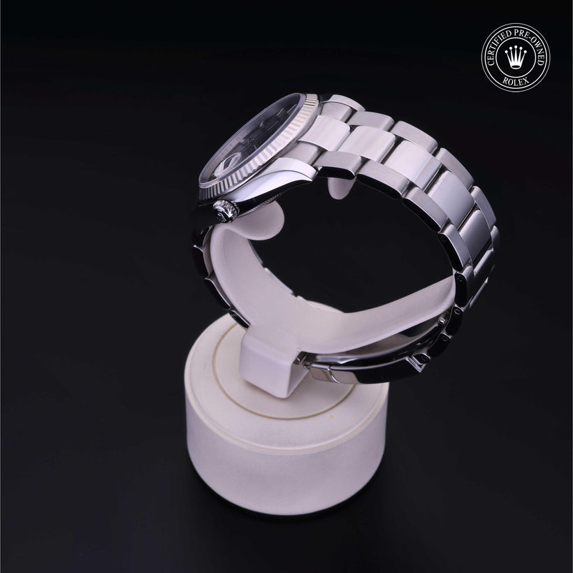 2017, 34 mm, Oystersteel/White Gold


