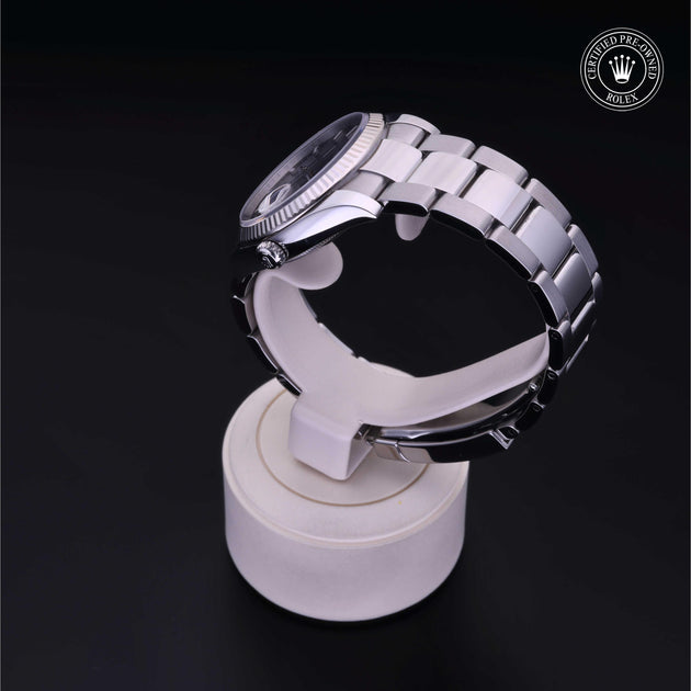 2017, 34 mm, Oystersteel/White Gold


