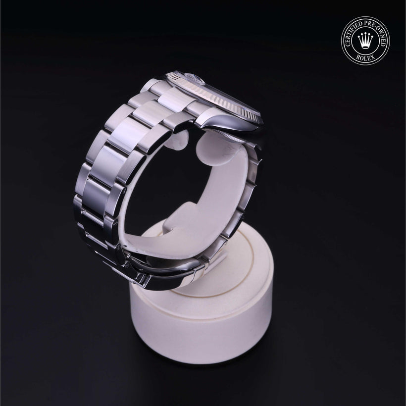 2017, 34 mm, Oystersteel/White Gold


