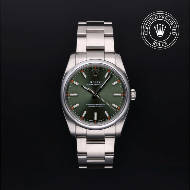 2007, 34 mm, Oystersteel



