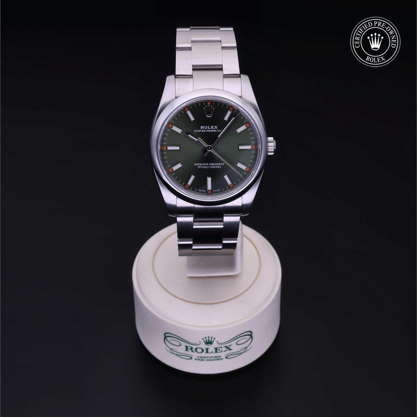 2007, 34 mm, Oystersteel


