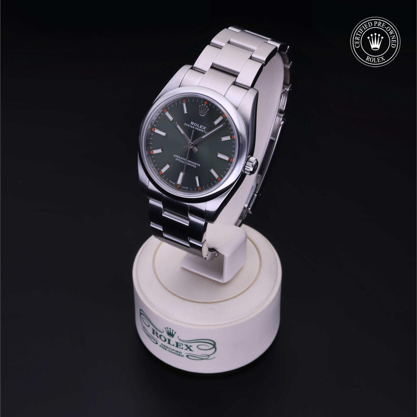 2007, 34 mm, Oystersteel


