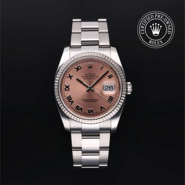 2008, 36mm, Oystersteel/White Gold


