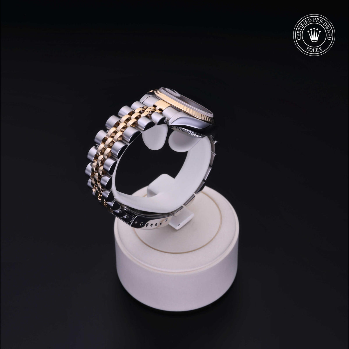 Rolex Certified Pre-Owned Lady-Datejust 26 M79173 in Oystersteel and yellow gold with ivory dial, image 5 of 41