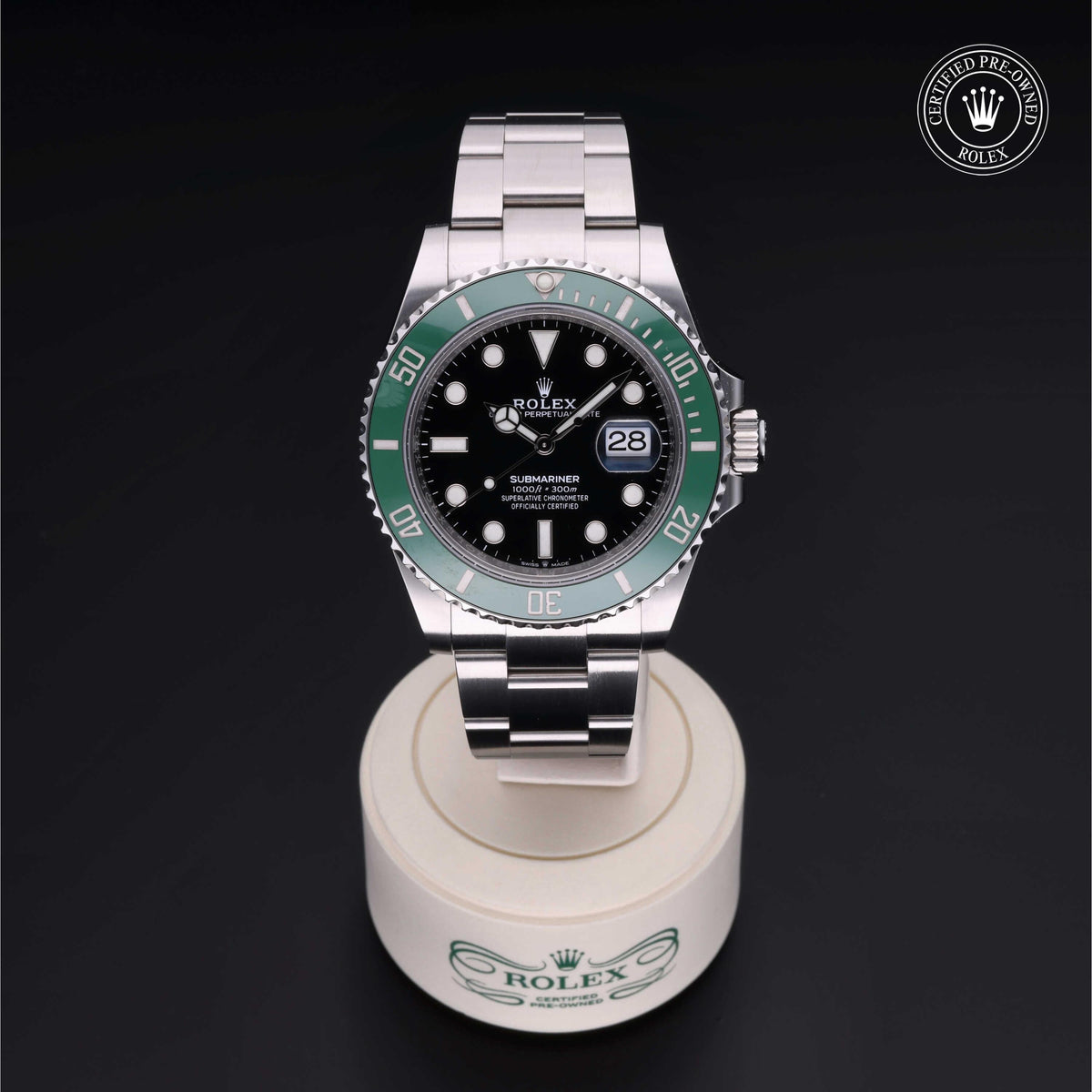 Rolex Certified Pre-Owned Submariner Date M126610LV in Oystersteel with black dial, image 6 of 41