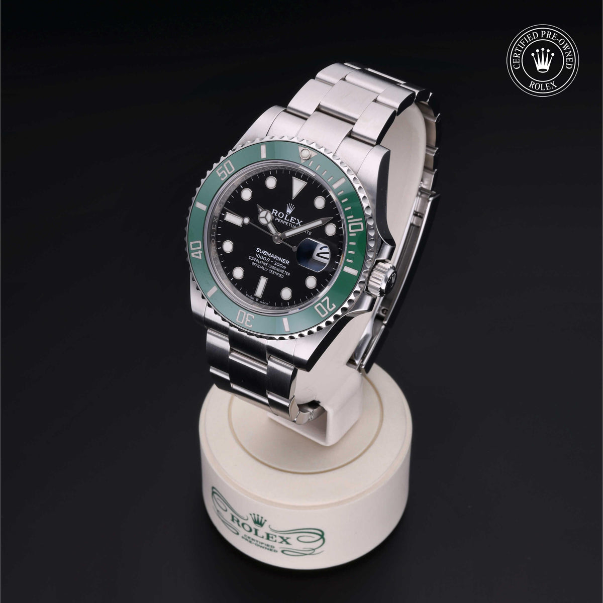 Rolex Certified Pre-Owned Submariner Date M126610LV in Oystersteel with black dial, image 9 of 41