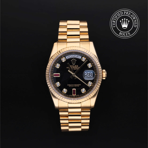 2011, 36mm, Yellow Gold


