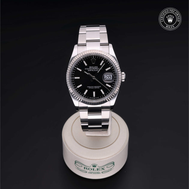 2020, 36mm, Oystersteel/White Gold


