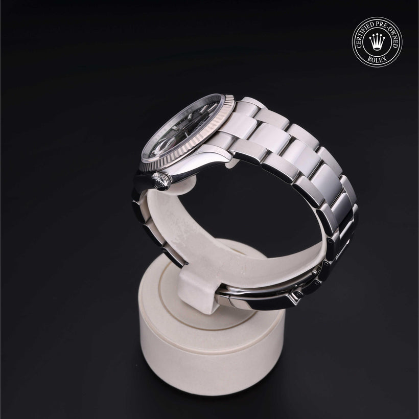 2020, 36mm, Oystersteel/White Gold


