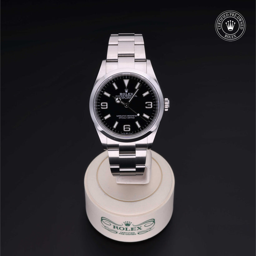 2023, 36 mm, Oystersteel


