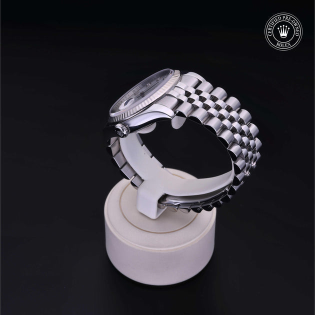 2012, 36mm, Oystersteel/White Gold


