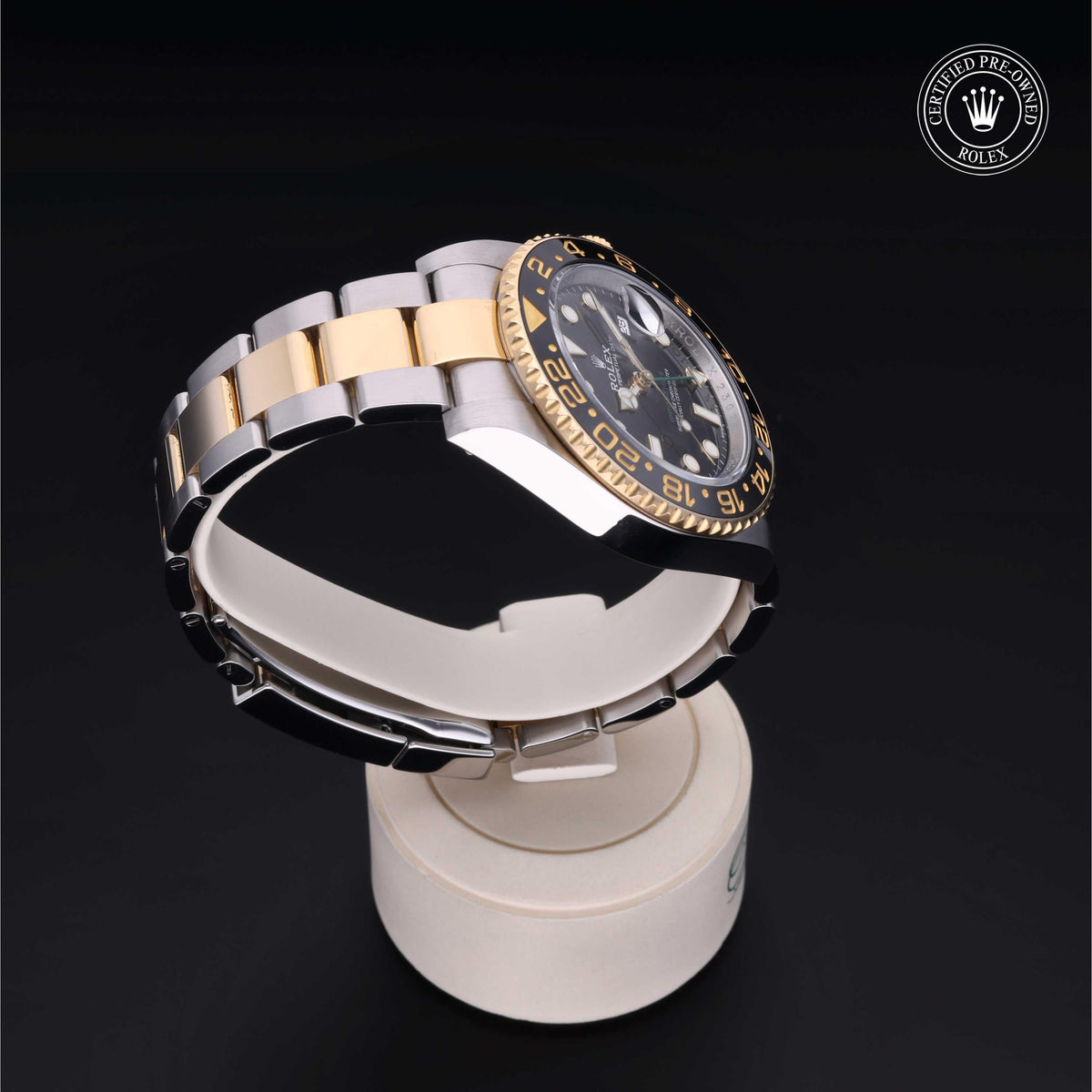 Rolex Certified Pre-Owned GMT-Master II M116713LN in Oystersteel and yellow gold with black dial, image 32 of 41