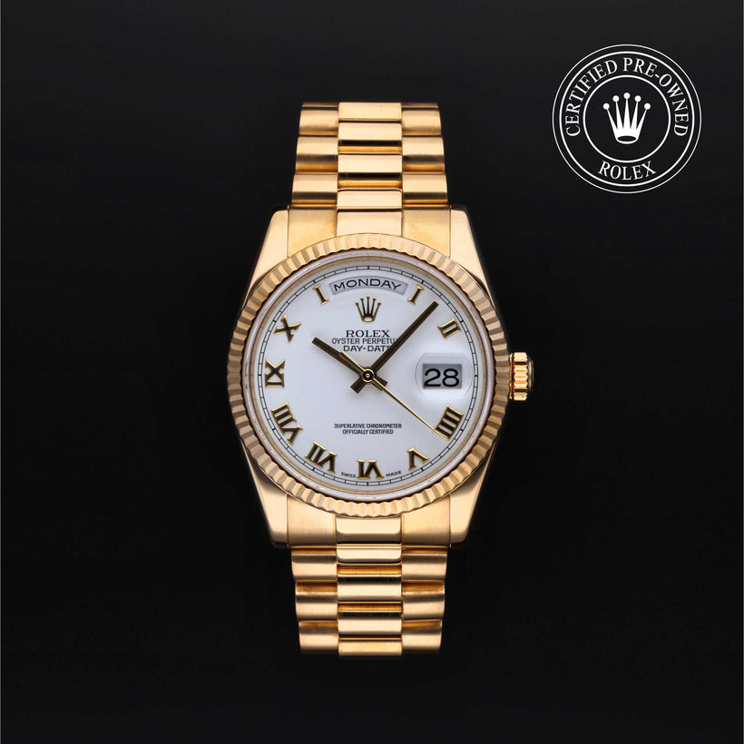 2004, 36mm, Yellow Gold


