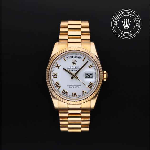 2004, 36mm, Yellow Gold


