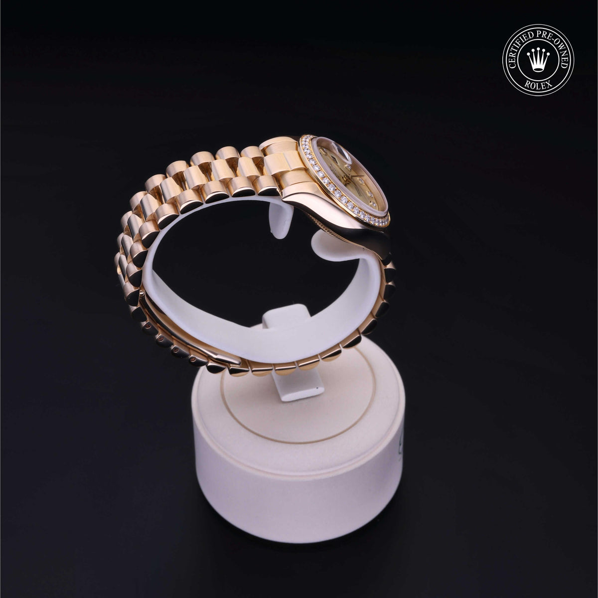 Rolex Certified Pre-Owned Lady-Datejust 26 M179138 in 18 ct yellow gold with champagne dial, image 31 of 41