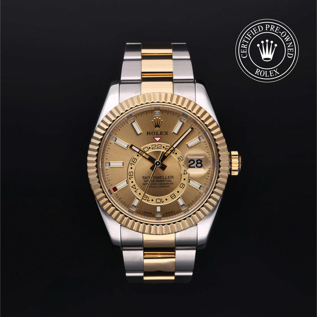 2018, 42 mm, Oystersteel/Yellow Gold


