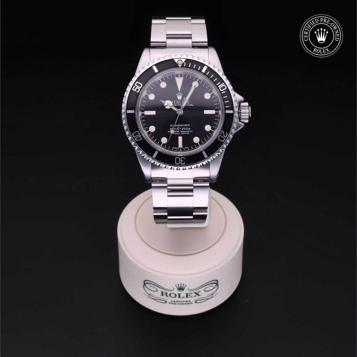 Rolex Certified Pre-Owned Submariner 5512 in Oystersteel with black dial, image 6 of 41