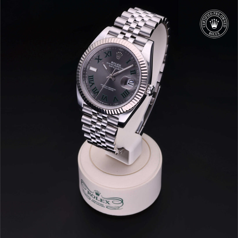 2023, 41mm, Oystersteel/White Gold


