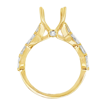 Christopher Designs Oval Diamond Engagement Ring — photo 3 of 3