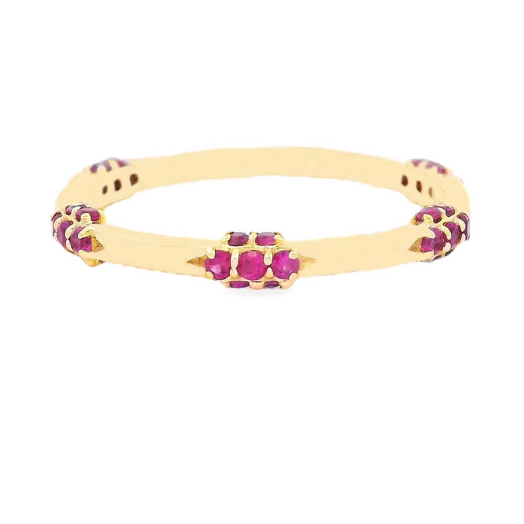 .40ct 14k Yellow Gold Ruby Ring