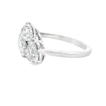 2.32ct 18k White Gold Mixed Shape Diamond Ring