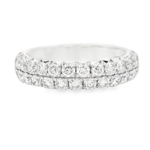 1.05ct 14k White Gold Diamond Band
