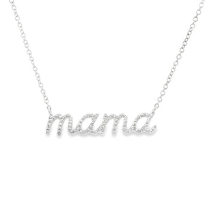 14k white gold chain with 