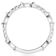Classique Creations Marquise Diamond Spaced Band