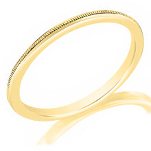 Classique Creations Knife Edge Milgrain Edge Matching Band