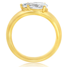 Classique Creations Asymmetrical Bombay Engagement Ring