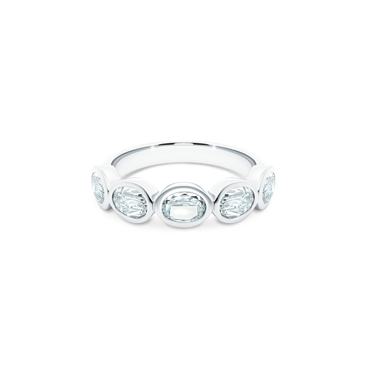 Christopher Designs Bezel Set Diamond Wedding Ring — photo 1 of 3