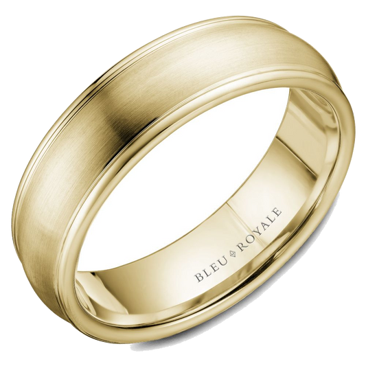 RYL-039Y65 Crown Ring Men's Band