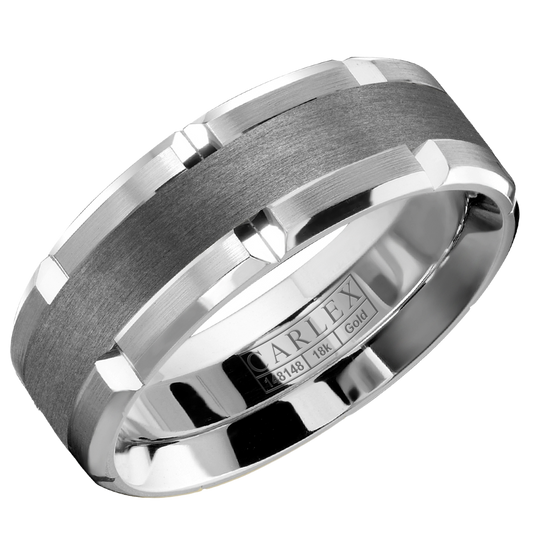 Crown Ring CARLEX G1 Men's Band | 18K Gold | CX1-0031TW75 — photo 1 of 2